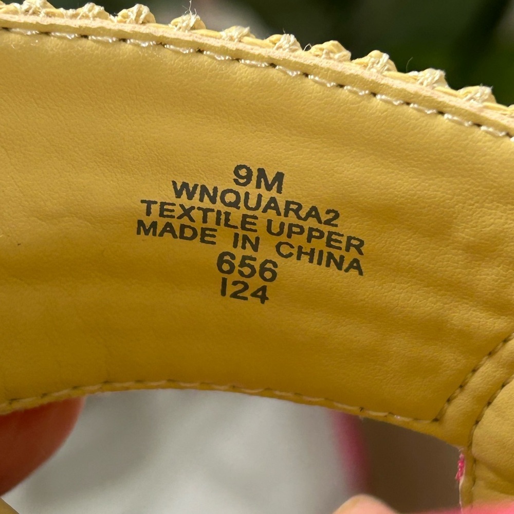 Nine West Pink and Tan Sandals - Picture 5 of 5